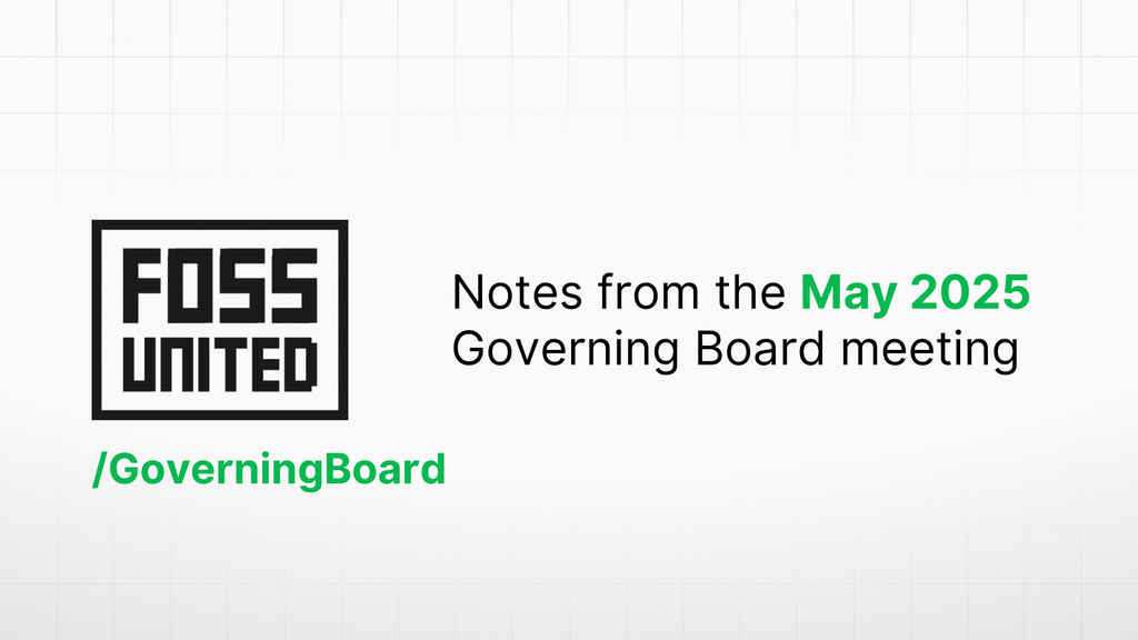 Notes from the May 2025 Governing Board meeting  - Cover Image